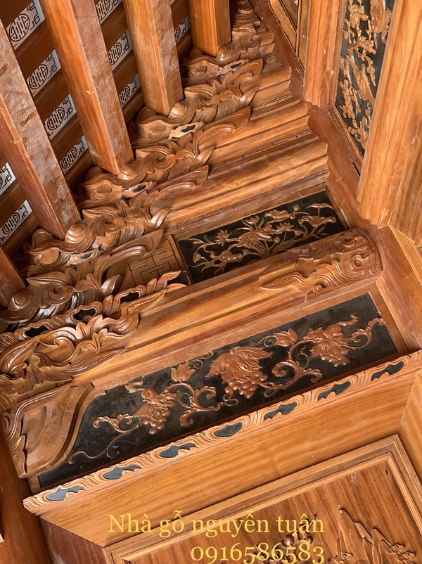 Công trình nhà thờ 3 gian 12 cột đứng tại huyện Triệu Sơn, Thanh Hóa